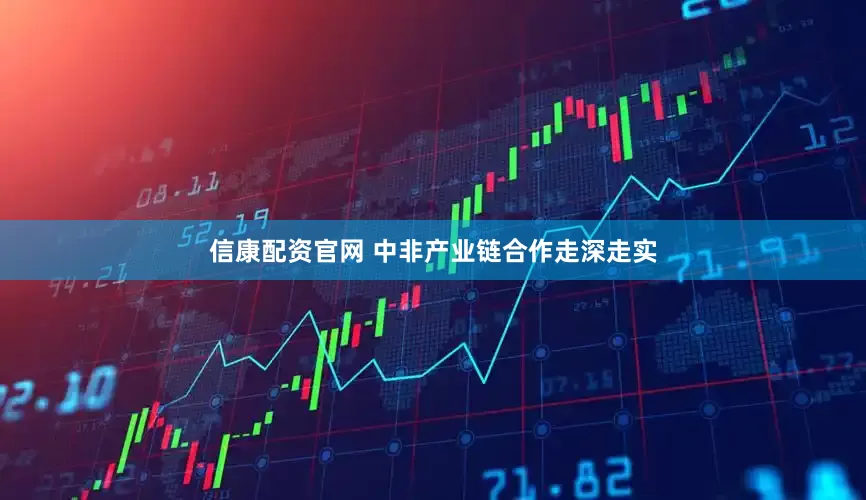 信康配资官网 中非产业链合作走深走实